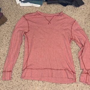 Red medium jcrew long sleeve men’s shirt